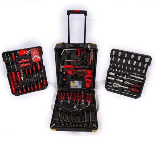 Malette 187 pcs à roulettes